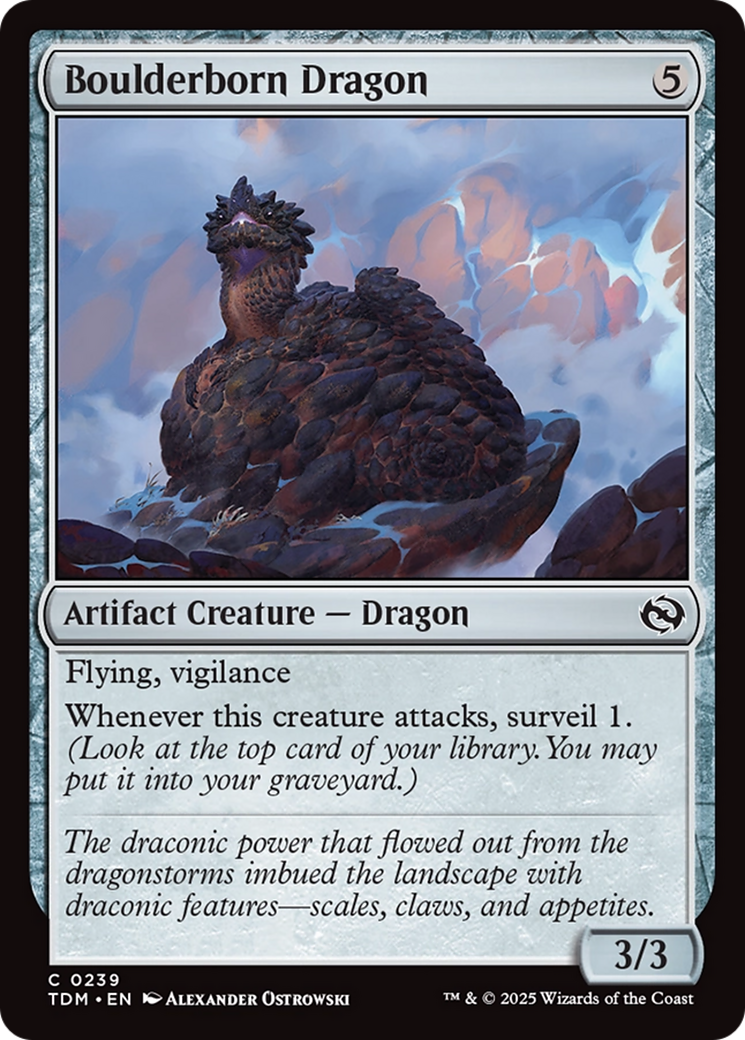 Boulderborn Dragon [Tarkir: Dragonstorm] | Good Games Morley