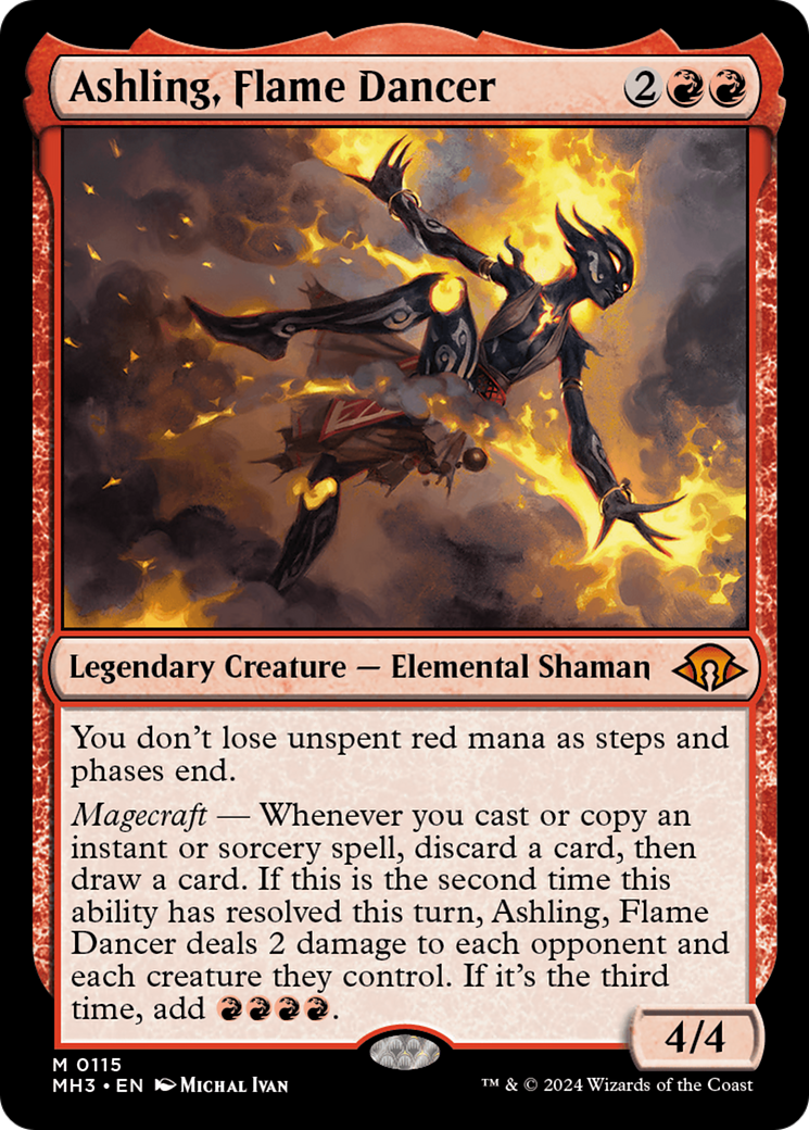 Ashling, Flame Dancer [Modern Horizons 3] | Good Games Morley