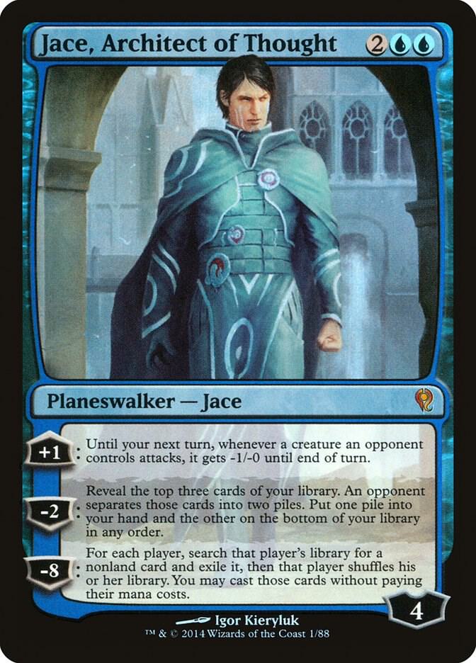 Jace, Architect of Thought 1/88 (Duel Decks: Jace vs. Vraska)  - Foil | Good Games Morley