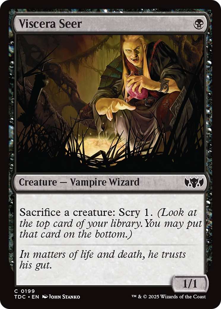 Viscera Seer [Tarkir: Dragonstorm Commander] | Good Games Morley
