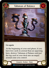 Talisman of Balance [EVR188] (Everfest)  1st Edition Cold Foil | Good Games Morley