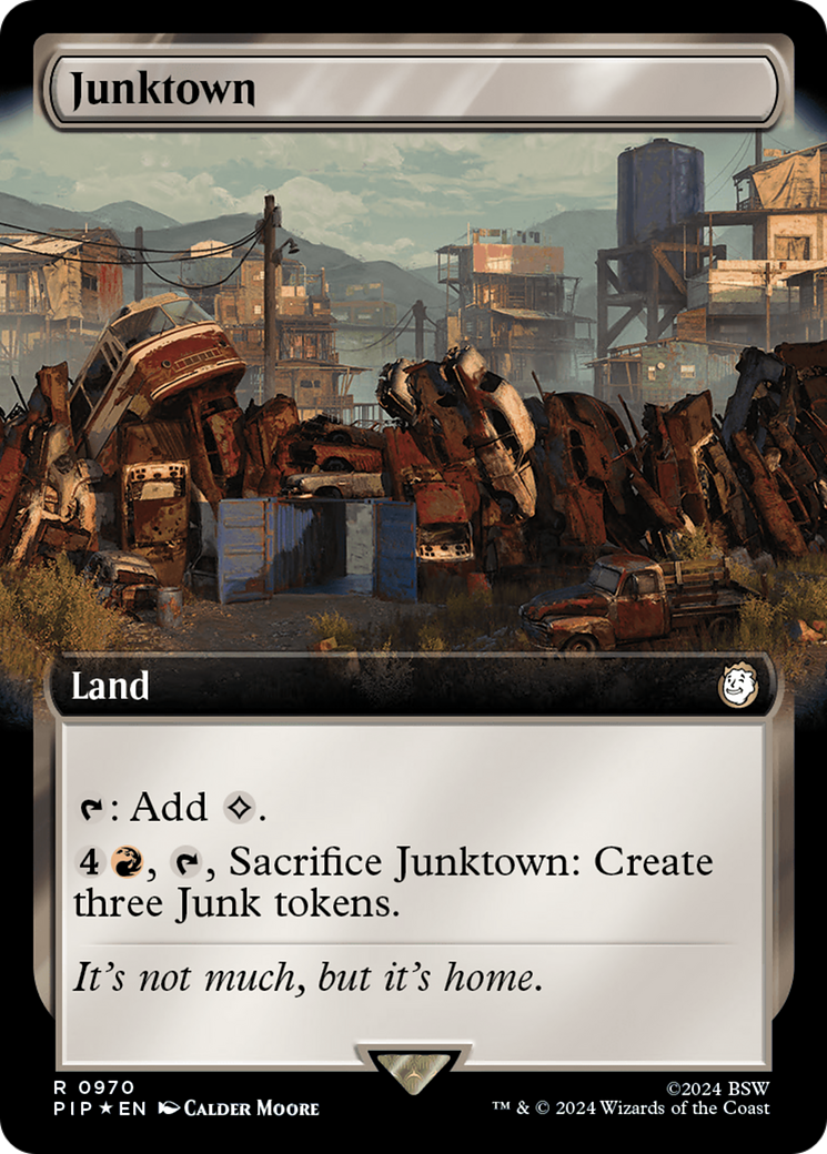 Junktown (Extended Art) (Surge Foil) [Fallout] | Good Games Morley