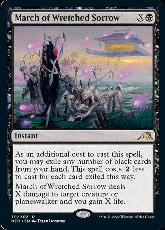 March of Wretched Sorrow [Kamigawa: Neon Dynasty] | Good Games Morley