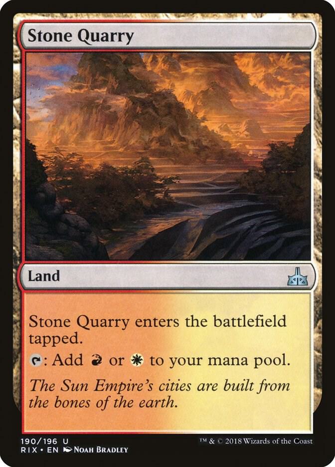 Stone Quarry 190/196 (Rivals of Ixalan)  | Good Games Morley