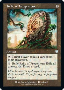 Relic of Progenitus Retro Frame 157 (Commander: The Brothers' War)  | Good Games Morley
