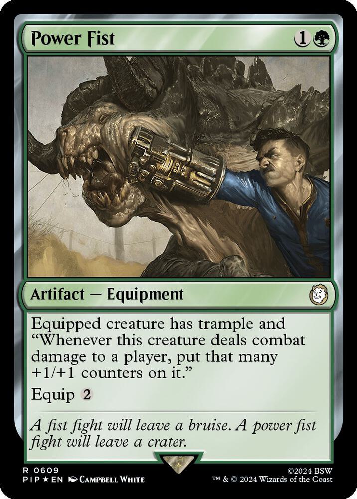 Power Fist 609/326 (Universes Beyond: Fallout)  - Surge Foil | Good Games Morley