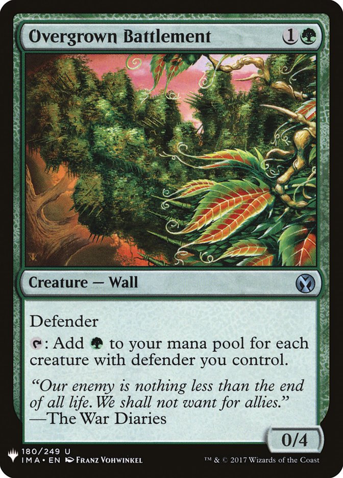 Overgrown Battlement [Mystery Booster] | Good Games Morley