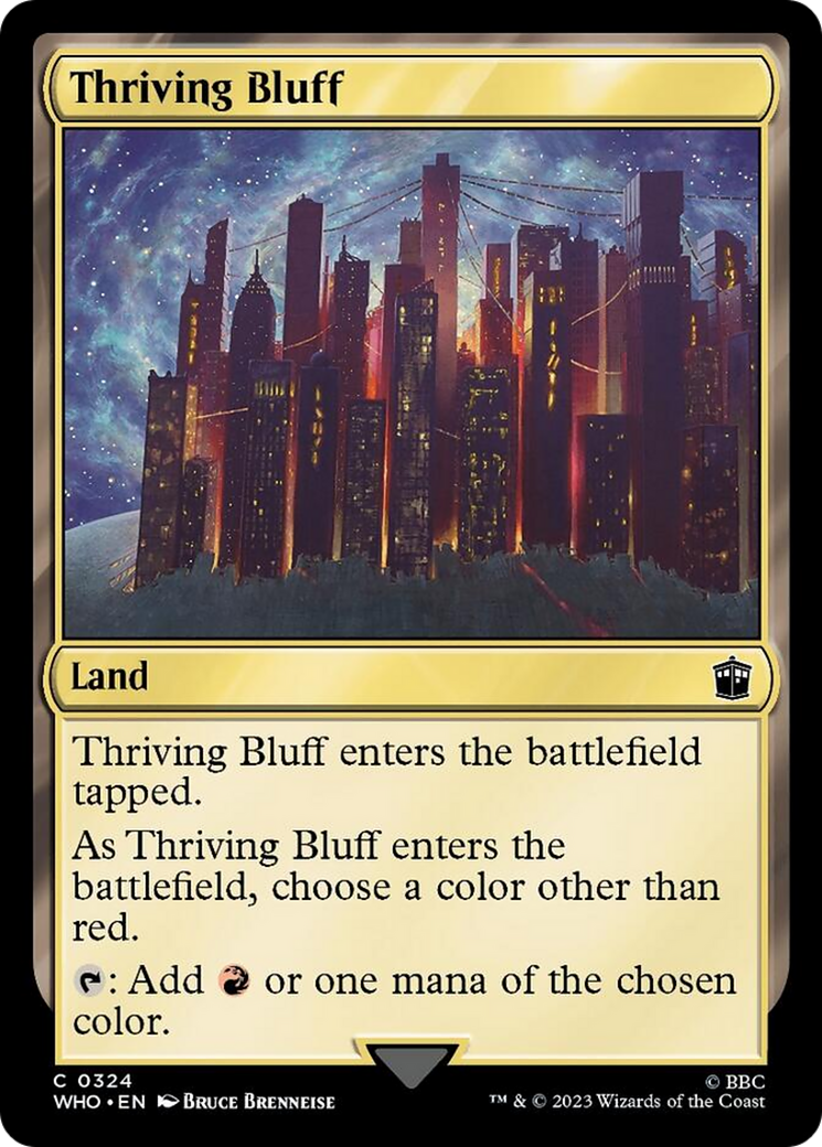 Thriving Bluff [Doctor Who] | Good Games Morley
