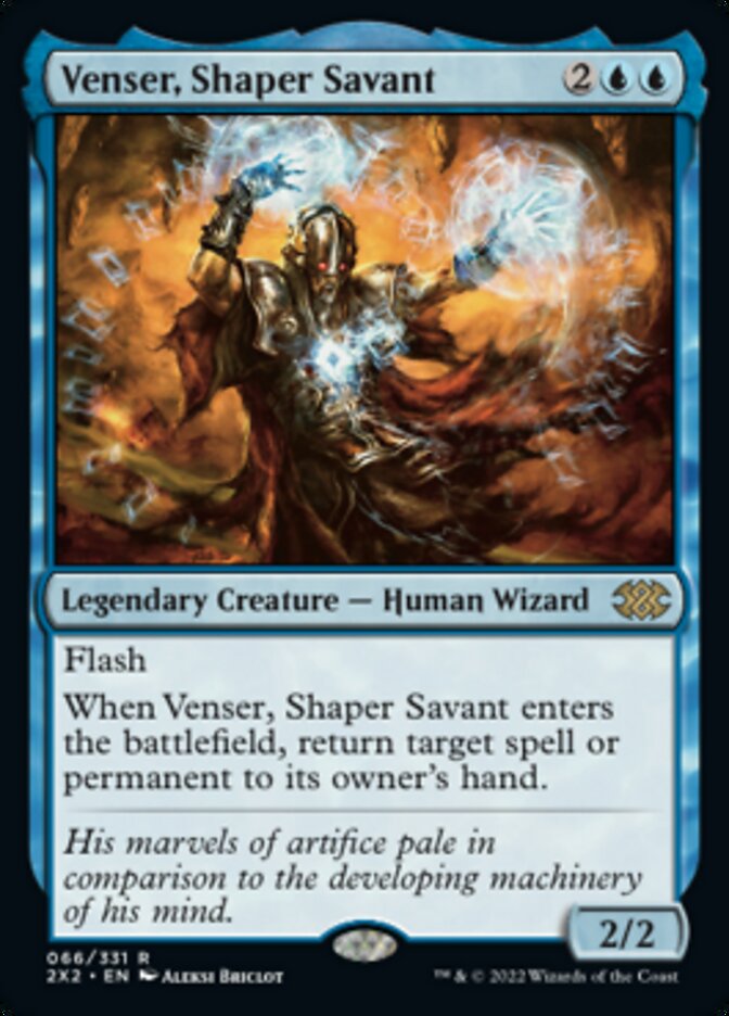 Venser, Shaper Savant [Double Masters 2022] | Good Games Morley