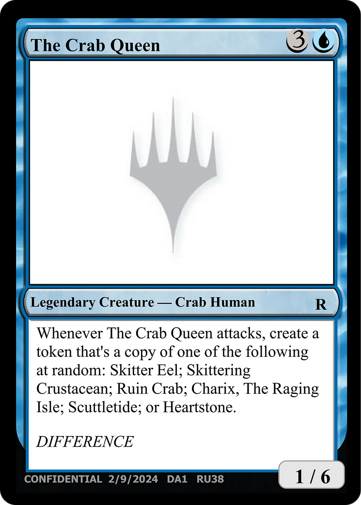 The Crab Queen [Mystery Booster 2 Playtest Cards] | Good Games Morley