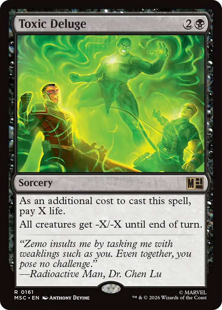 Toxic Deluge [Marvel Super Heroes Commander] | Good Games Morley