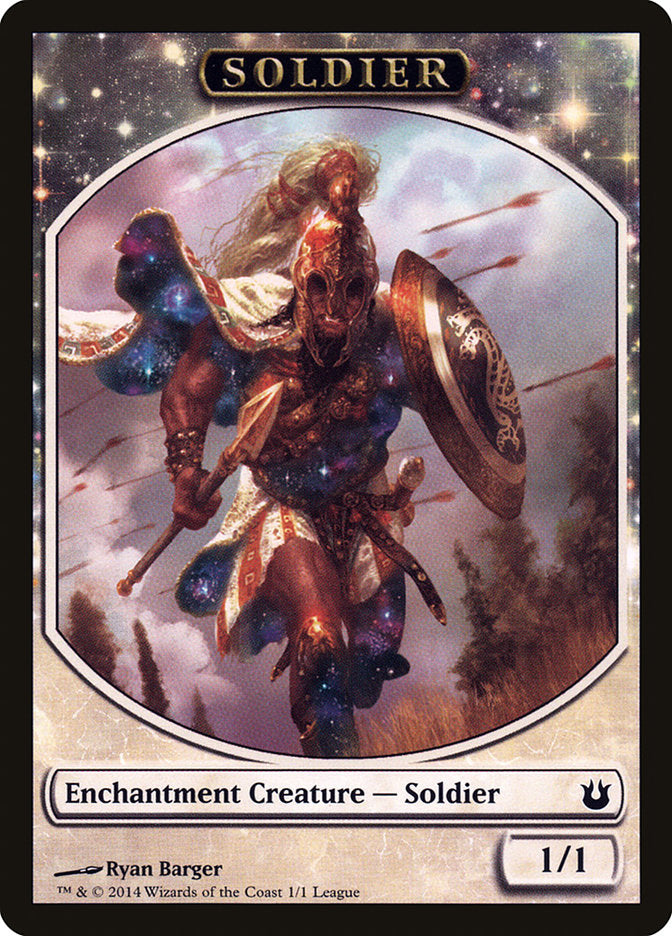 Soldier Token [League Tokens 2014] | Good Games Morley