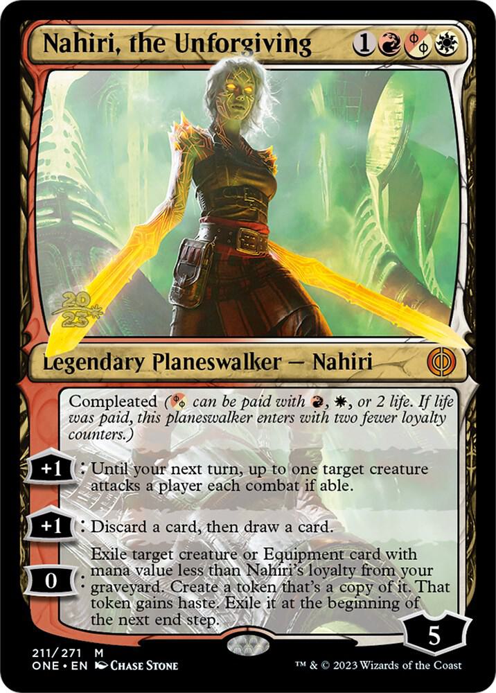 Nahiri the Unforgiving 211s/160 (Prerelease Cards)  - Foil | Good Games Morley