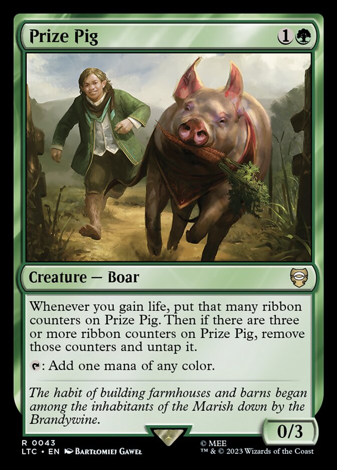 Prize Pig 43 (Commander: The Lord of the Rings: Tales of Middle-earth)  | Good Games Morley
