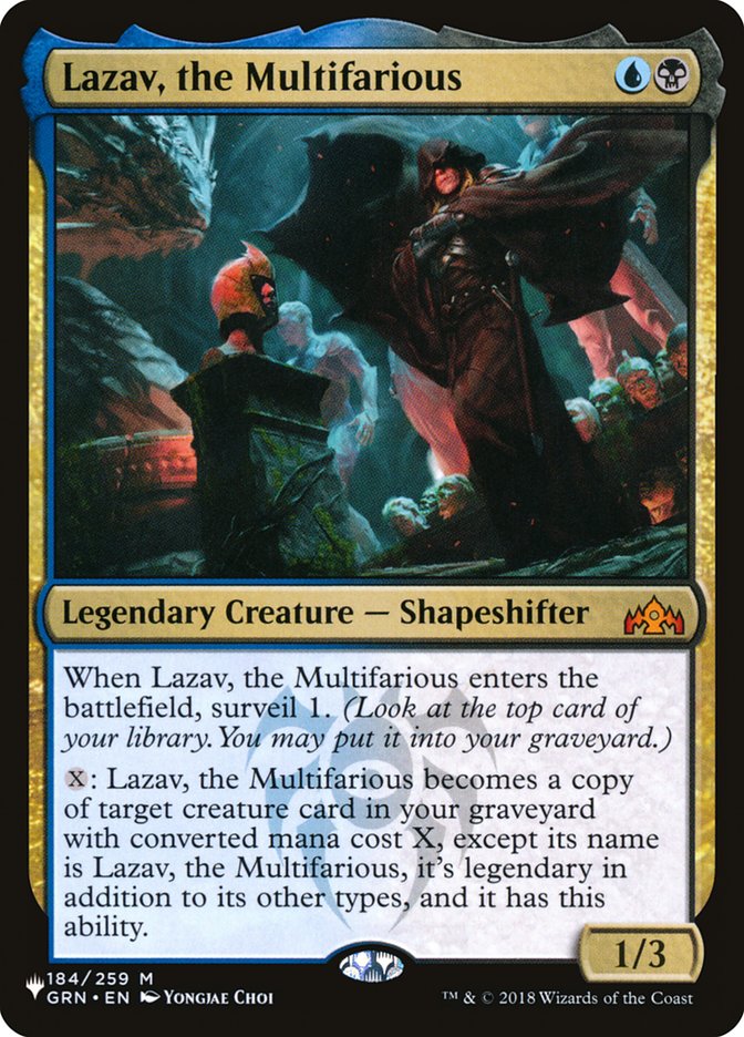 Lazav, the Multifarious [The List] | Good Games Morley