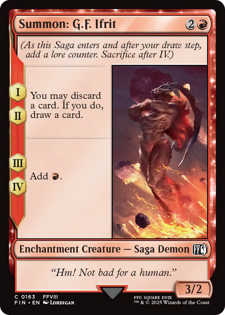 Summon: G.F. Ifrit [FINAL FANTASY] | Good Games Morley