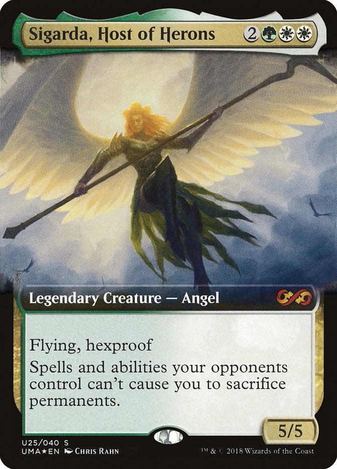 Sigarda, Host of Herons (Topper) [Ultimate Masters Box Topper] | Good Games Morley