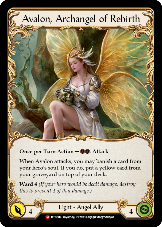 Figment of Rebirth // Avalon, Archangel of Rebirth [DTD009] (Dusk Till Dawn) | Good Games Morley