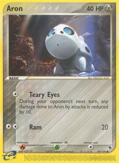 Aron  49/109 (EX Ruby and Sapphire)  | Good Games Morley