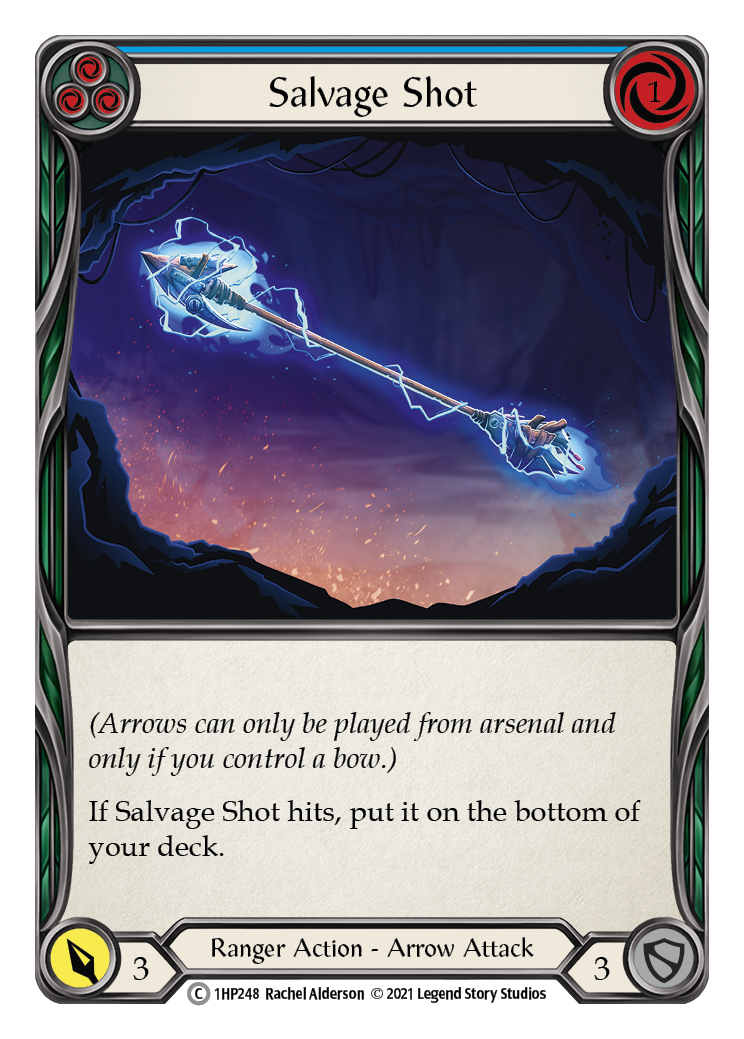 Salvage Shot (Blue) [1HP248] (History Pack 1) | Good Games Morley