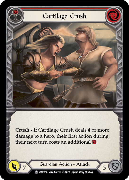 Cartilage Crush (Red) [U-WTR060] (Welcome to Rathe Unlimited)  Unlimited Rainbow Foil | Good Games Morley