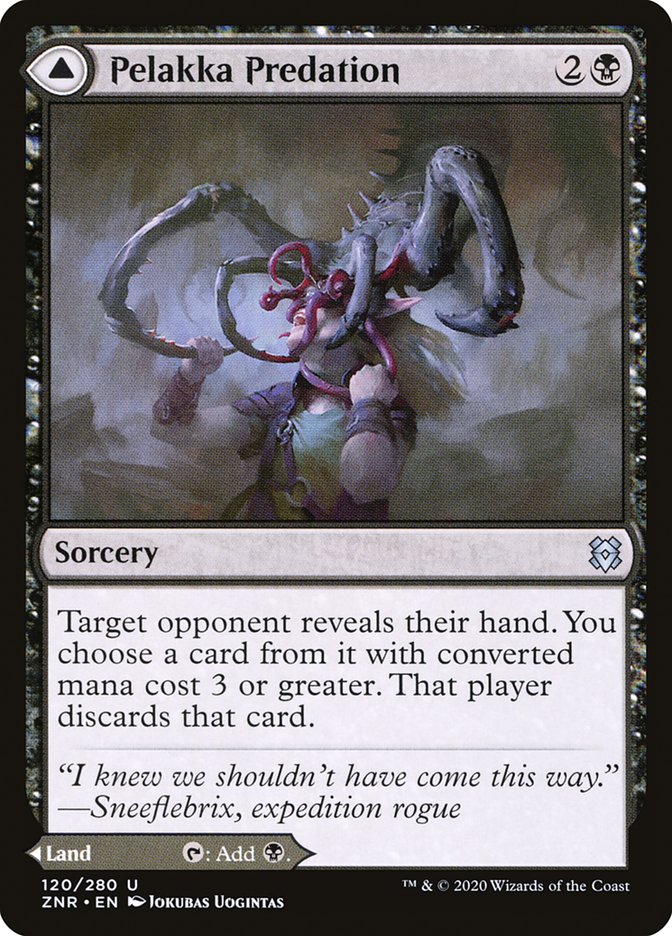 Pelakka Predation // Pelakka Caverns 120/280 (Zendikar Rising)  | Good Games Morley