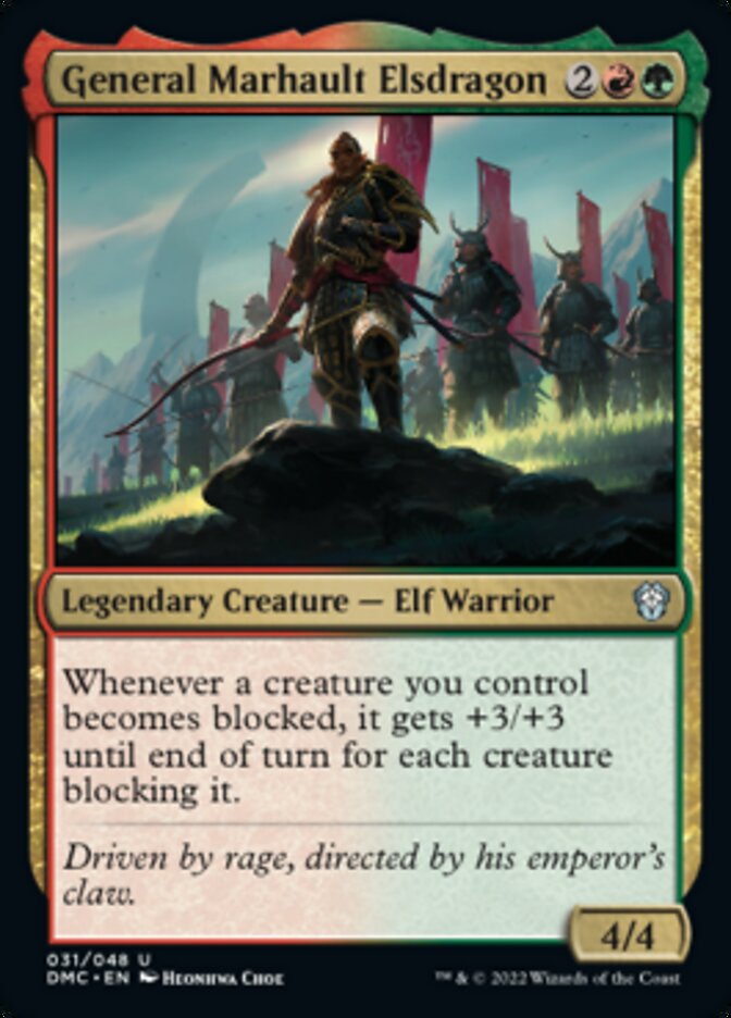 General Marhault Elsdragon [Dominaria United Commander] | Good Games Morley