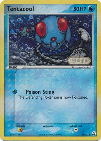 Tentacool (66/92) (Stamped) [EX: Legend Maker] | Good Games Morley