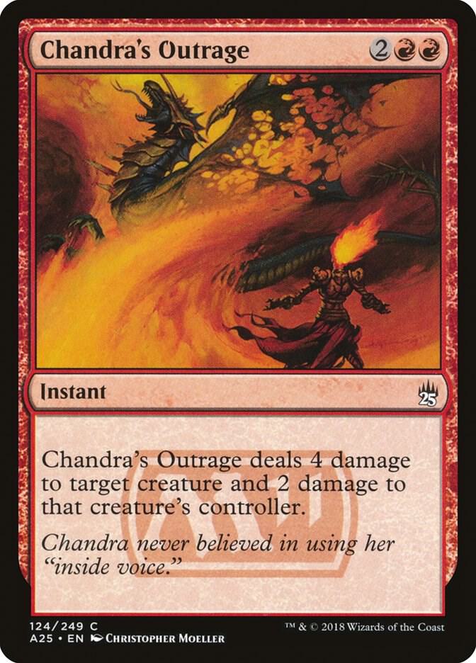 Chandra's Outrage 124/249 (Masters 25)  | Good Games Morley