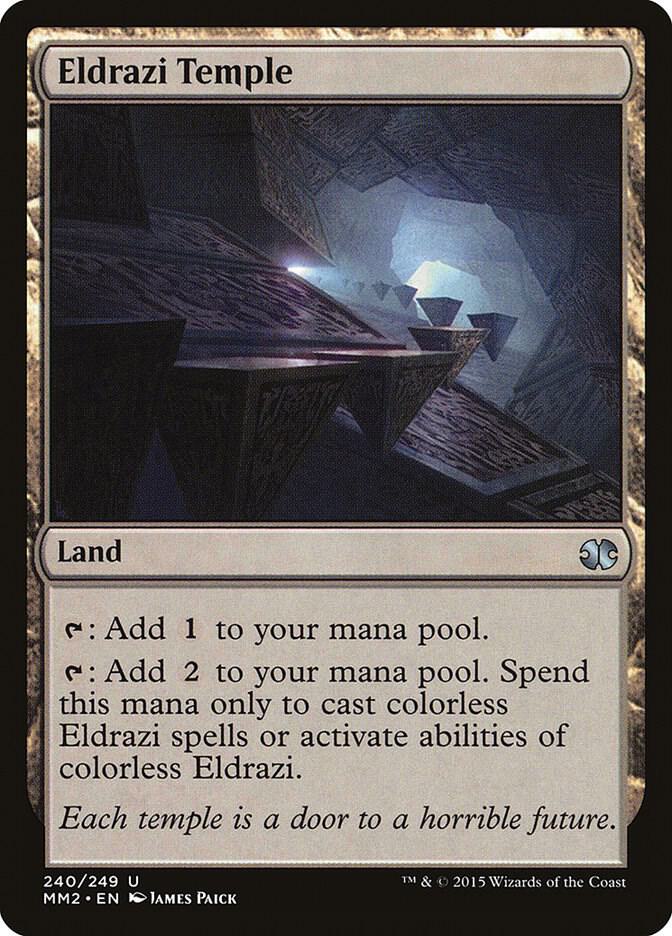 Eldrazi Temple 240/249 (Modern Masters 2015)  - Foil | Good Games Morley