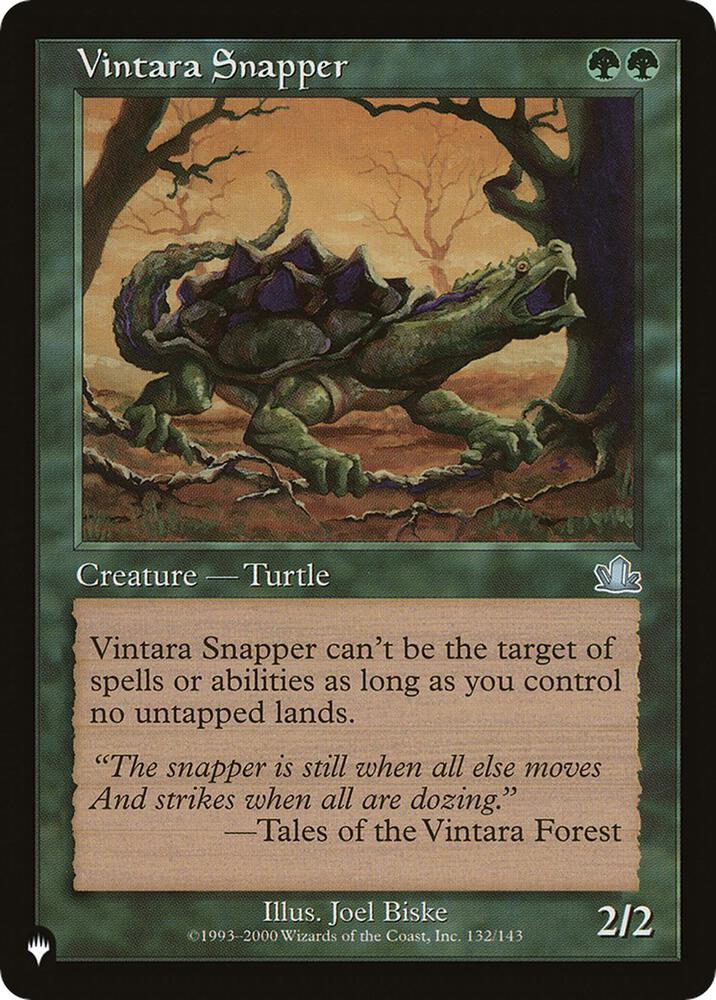 Vintara Snapper PCY-132/5075 (The List Reprints)  | Good Games Morley