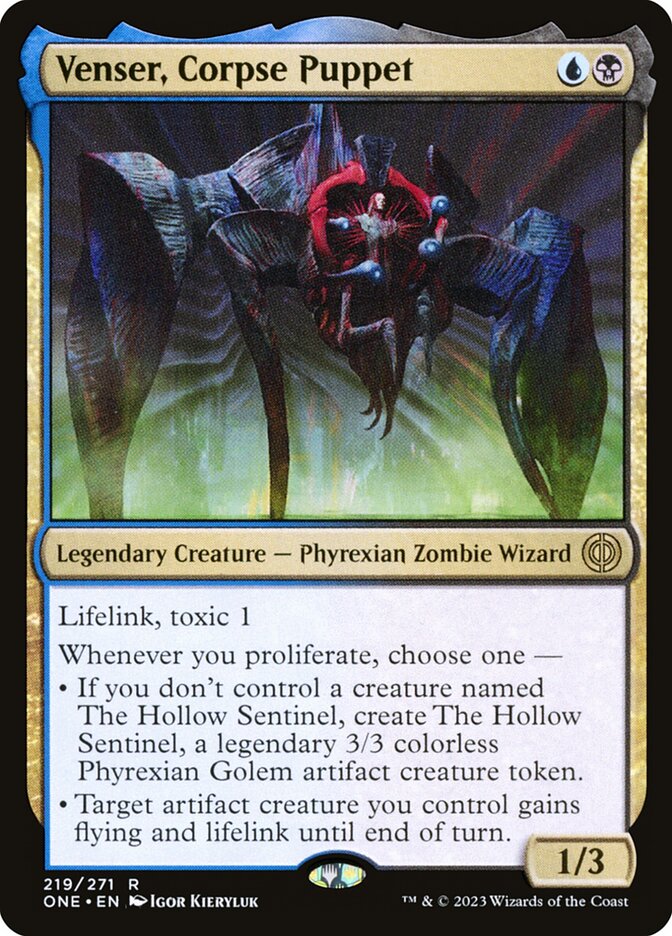 Venser, Corpse Puppet 219 (Phyrexia: All Will Be One)  | Good Games Morley