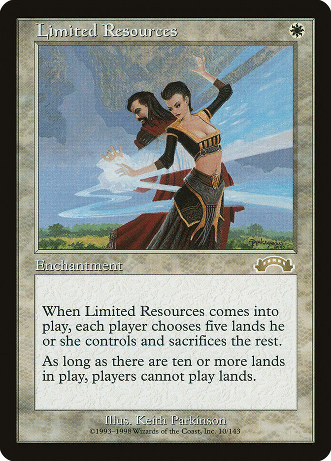Limited Resources 10/143 (Exodus)  | Good Games Morley