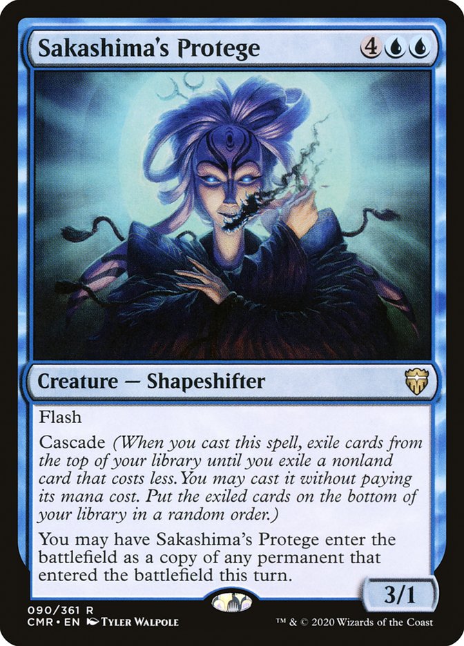 Sakashima's Protege 90 (Commander Legends)  - Foil | Good Games Morley