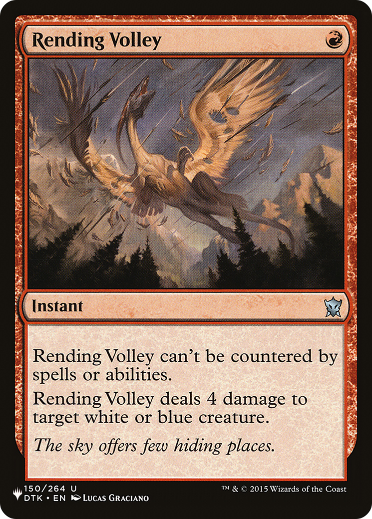 Rending Volley [The List] | Good Games Morley