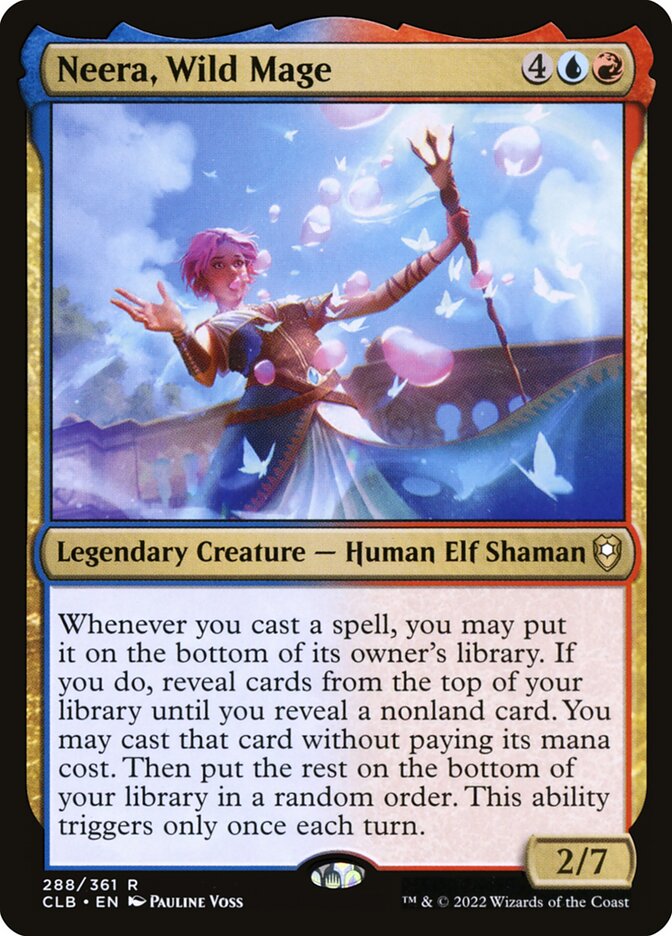 Neera, Wild Mage 288 (Commander Legends: Battle for Baldur's Gate)  | Good Games Morley