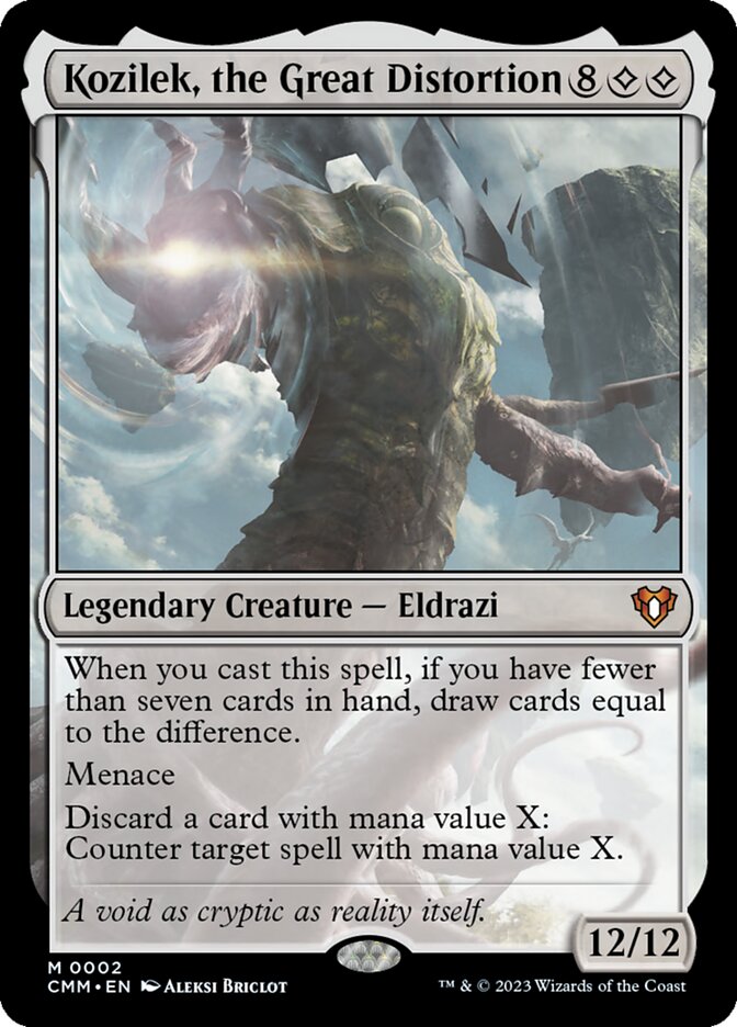 Kozilek, the Great Distortion 2/451 (Commander Masters)  | Good Games Morley