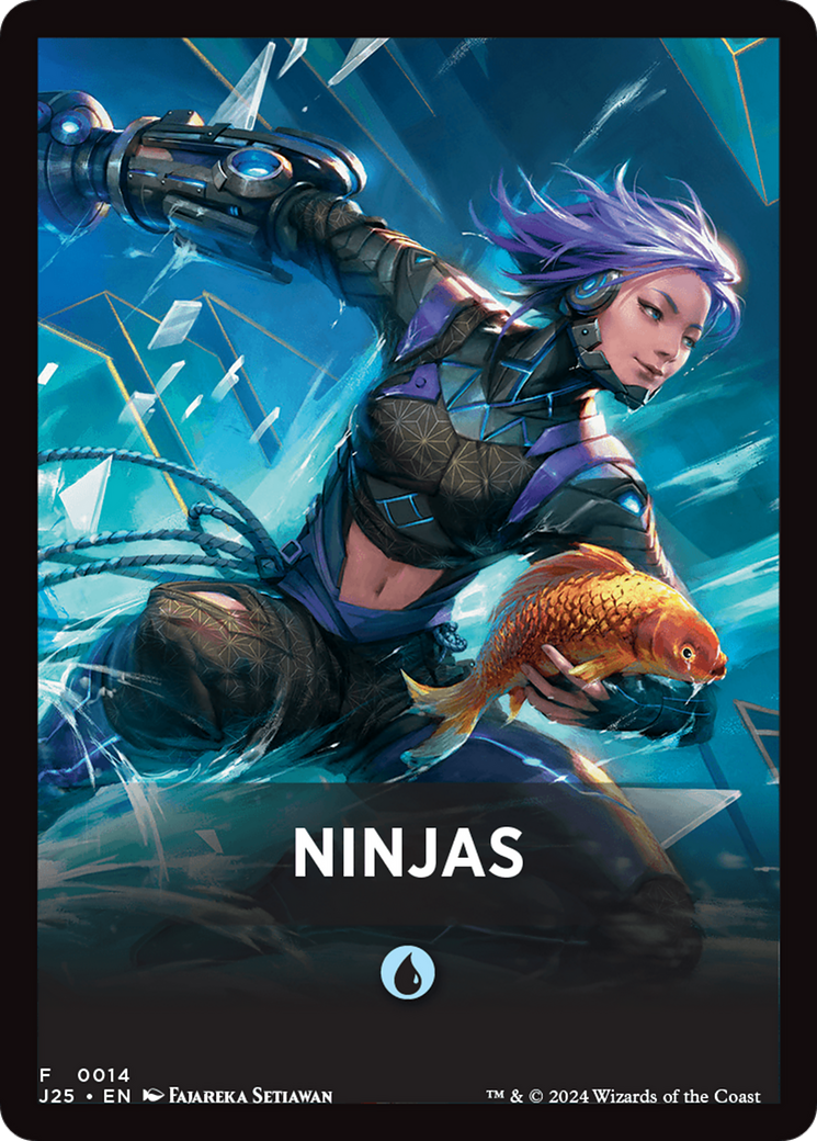 Ninjas Theme Card [Foundations Jumpstart Front Cards] | Good Games Morley