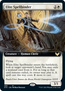 Elite Spellbinder Extended Art 289 (Strixhaven: School of Mages)  | Good Games Morley