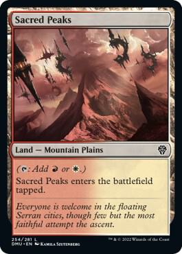 Sacred Peaks 254 (Dominaria United)  - Foil | Good Games Morley