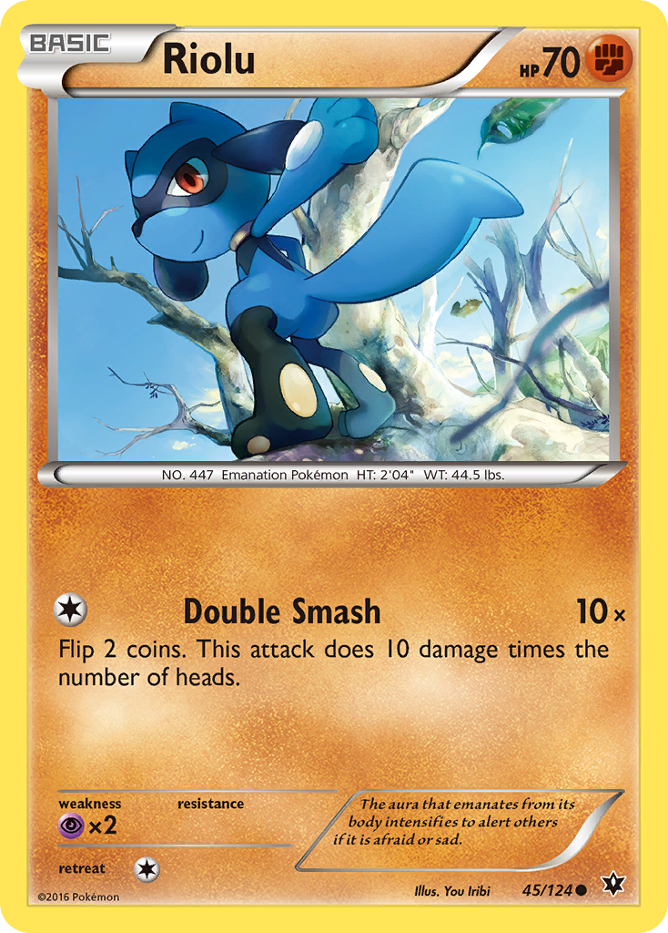 Riolu (45/124) [XY: Fates Collide] | Good Games Morley
