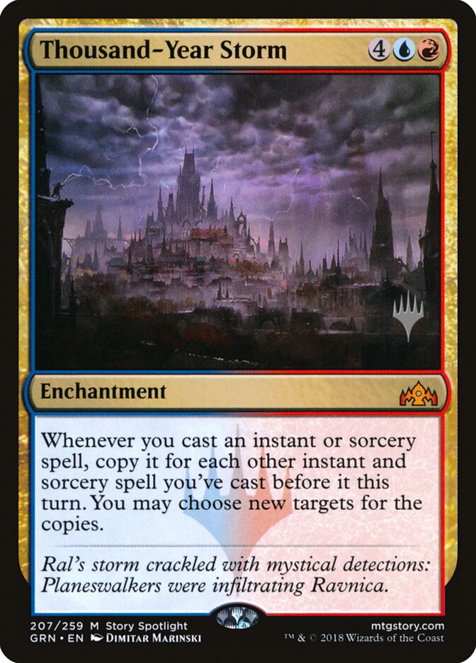 Thousand-Year Storm (Promo Pack) [Guilds of Ravnica Promos] | Good Games Morley