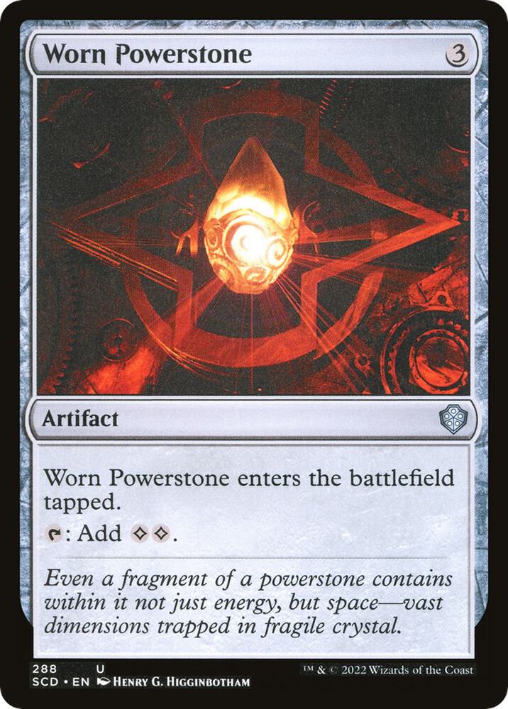 Worn Powerstone 288/352 (Starter Commander Decks)  | Good Games Morley