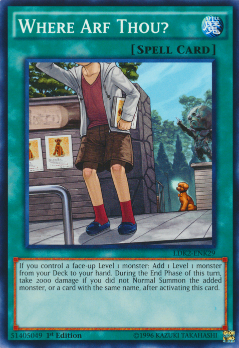 Where Arf Thou? [LDK2-ENK29] Common | Good Games Morley