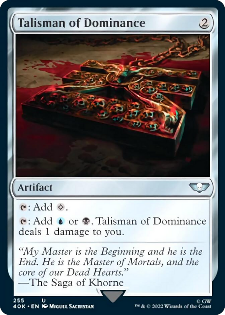 Talisman of Dominance (255) [Warhammer 40,000] | Good Games Morley
