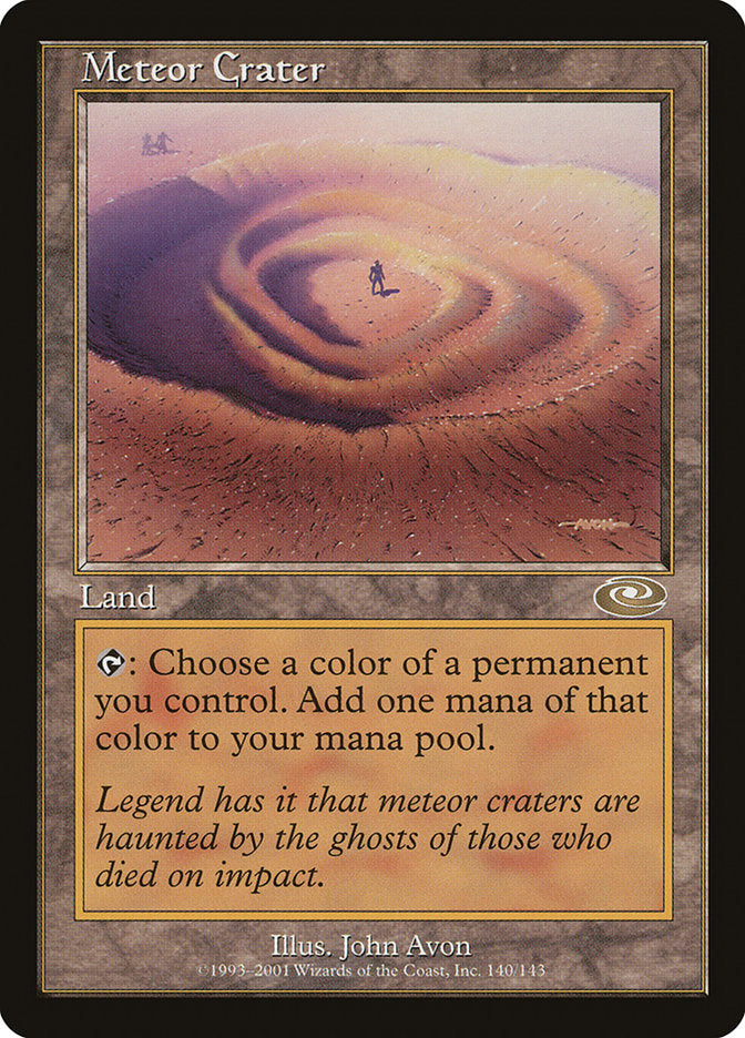 Meteor Crater 140/143 (Planeshift)  | Good Games Morley