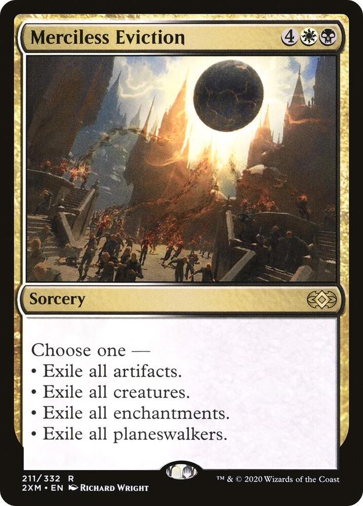 Merciless Eviction 211 (Double Masters)  - Foil | Good Games Morley