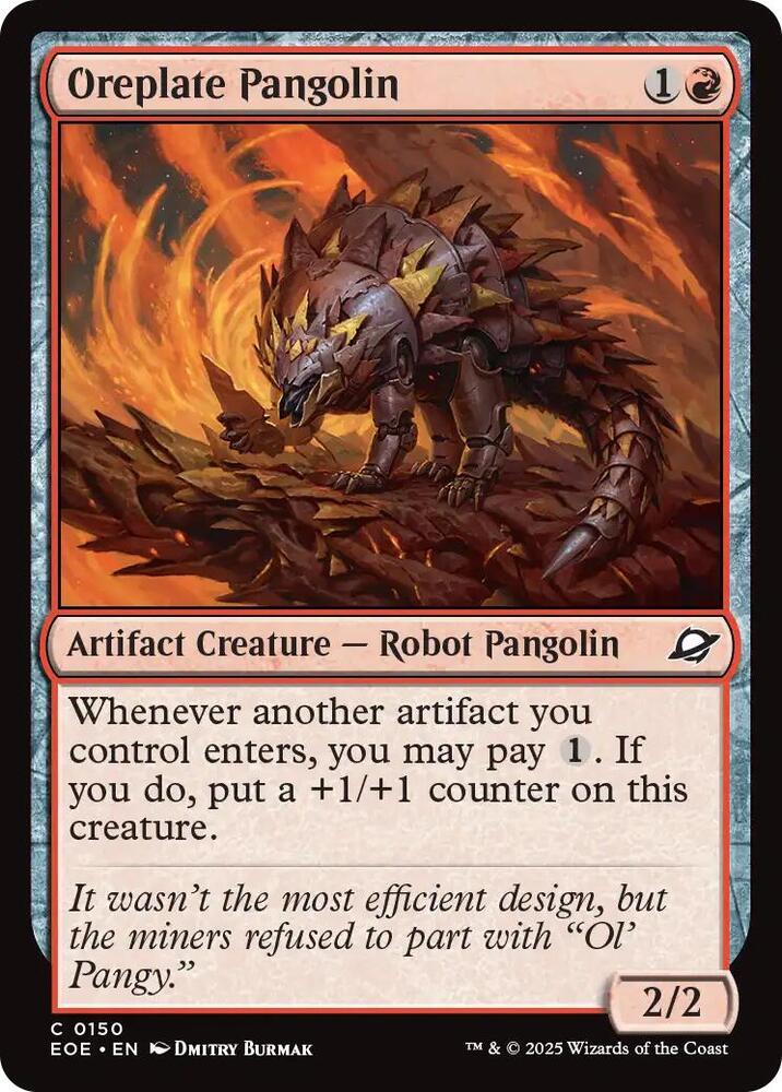Oreplate Pangolin 150 (Edge of Eternities)  - Foil | Good Games Morley
