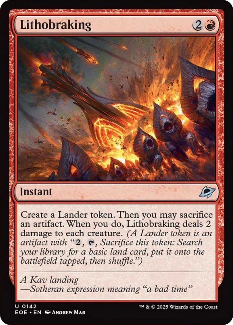 Lithobraking [Edge of Eternities] | Good Games Morley