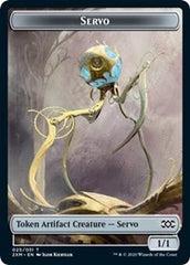 Servo // Treasure Double-Sided Token [Double Masters Tokens] | Good Games Morley